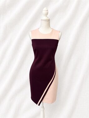 Tommy Hilfiger Blackberry & Blush Sheath Dress